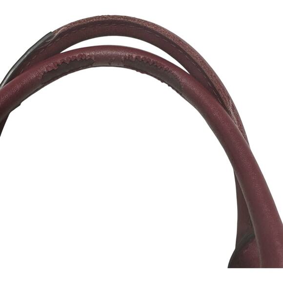 Michael Kors Mindy MD EW Satchel + Carryall Wallet in Burgundy - Picture 11 of 14